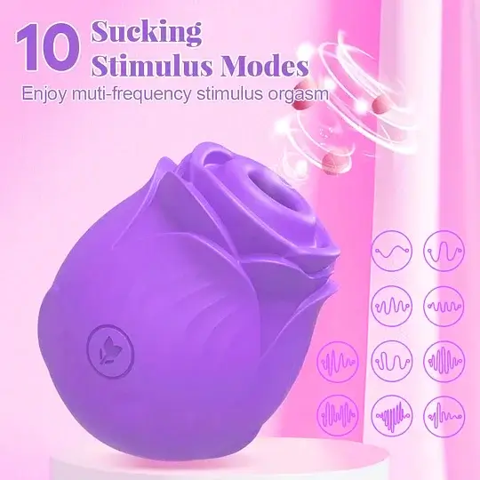 Amora - Rose Clitoral Suction Toy - Image 17