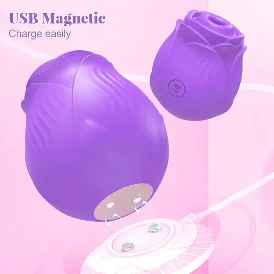 Amora - Rose Clitoral Suction Toy - Image 21