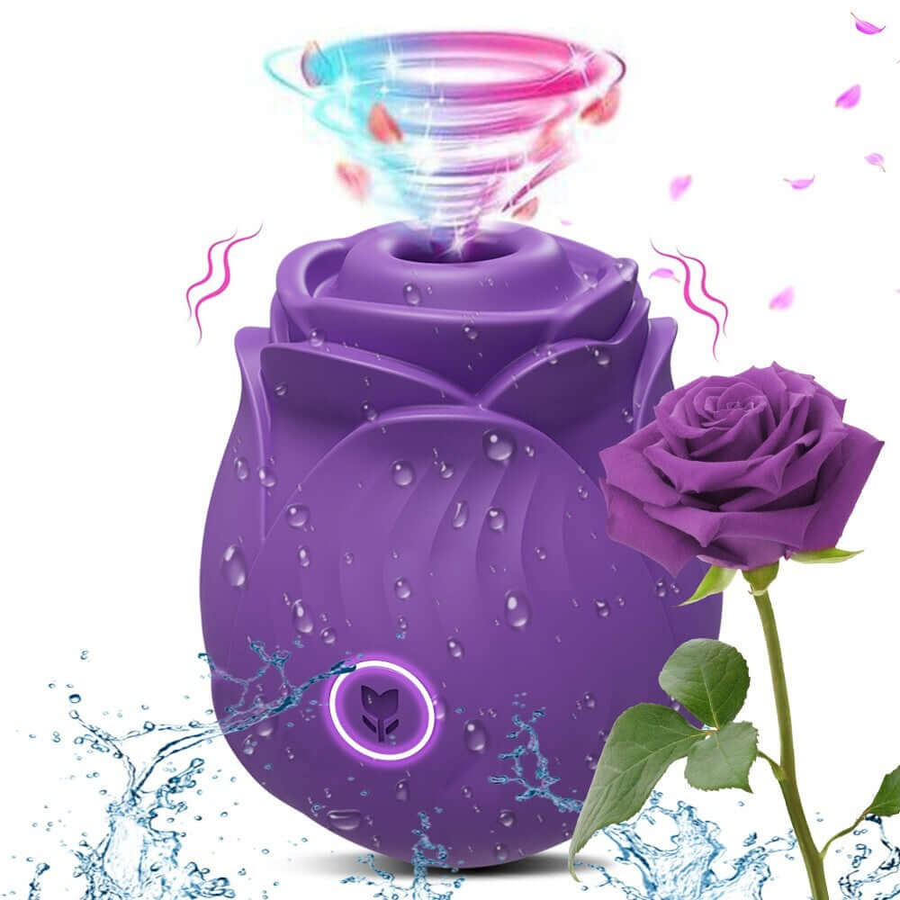 Amora - Rose Clitoral Suction Toy - Image 28