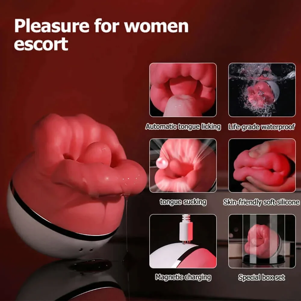 Big Mouth Rose Toy Tongue Licker - Image 10