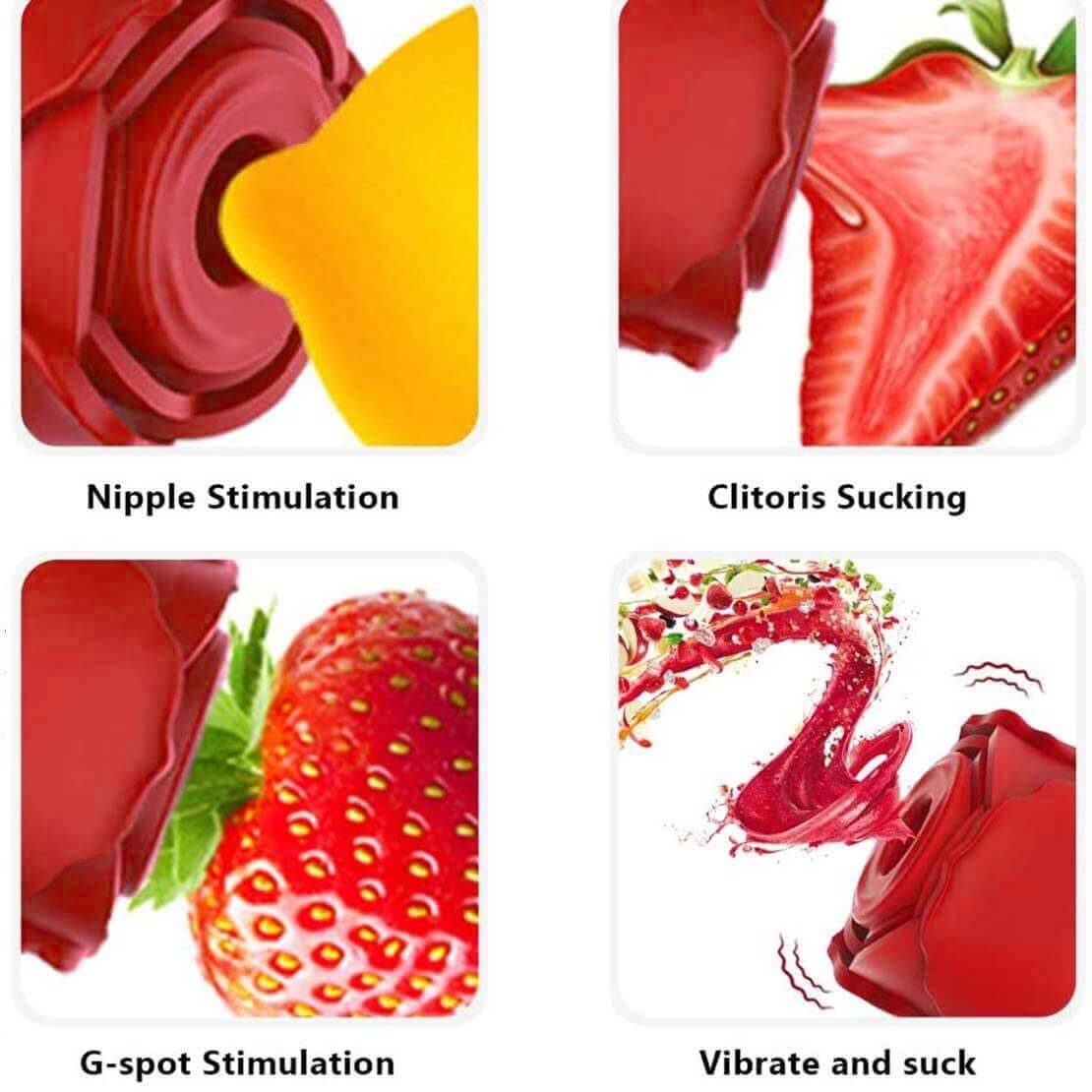Rose Toy Classic Sucking Vibrator - Image 15