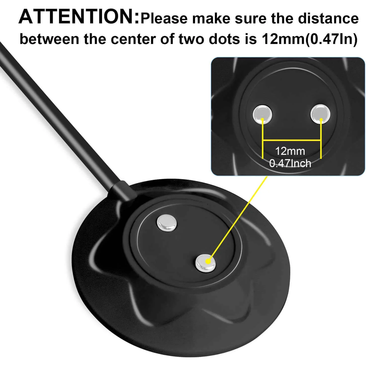 Black Rose Toy Charger - Effortless USB Charging Dock Station - 2.6Ft - Image 3