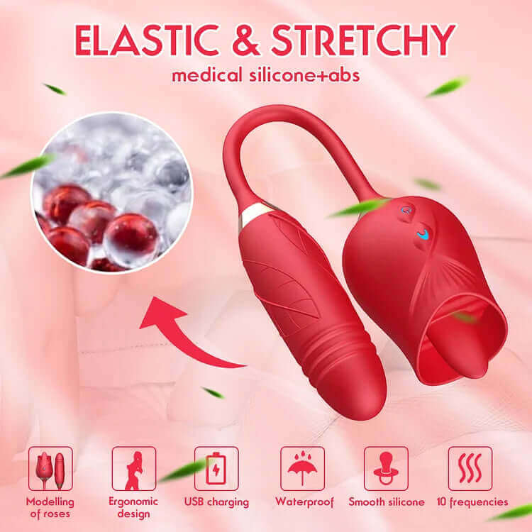 Sucking Rose Vibrating Jumpers | Female Vibrators - Image 10