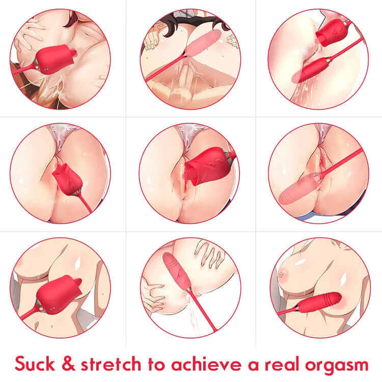 Sucking Rose Vibrating Jumpers | Female Vibrators - Image 9