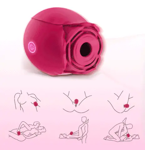 Rose Toy Classic Sucking Vibrator - Image 6