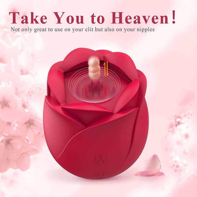 Female Rose Toy: G-Spot Vibes - 9 Modes for Tailored Pleasure - Image 12