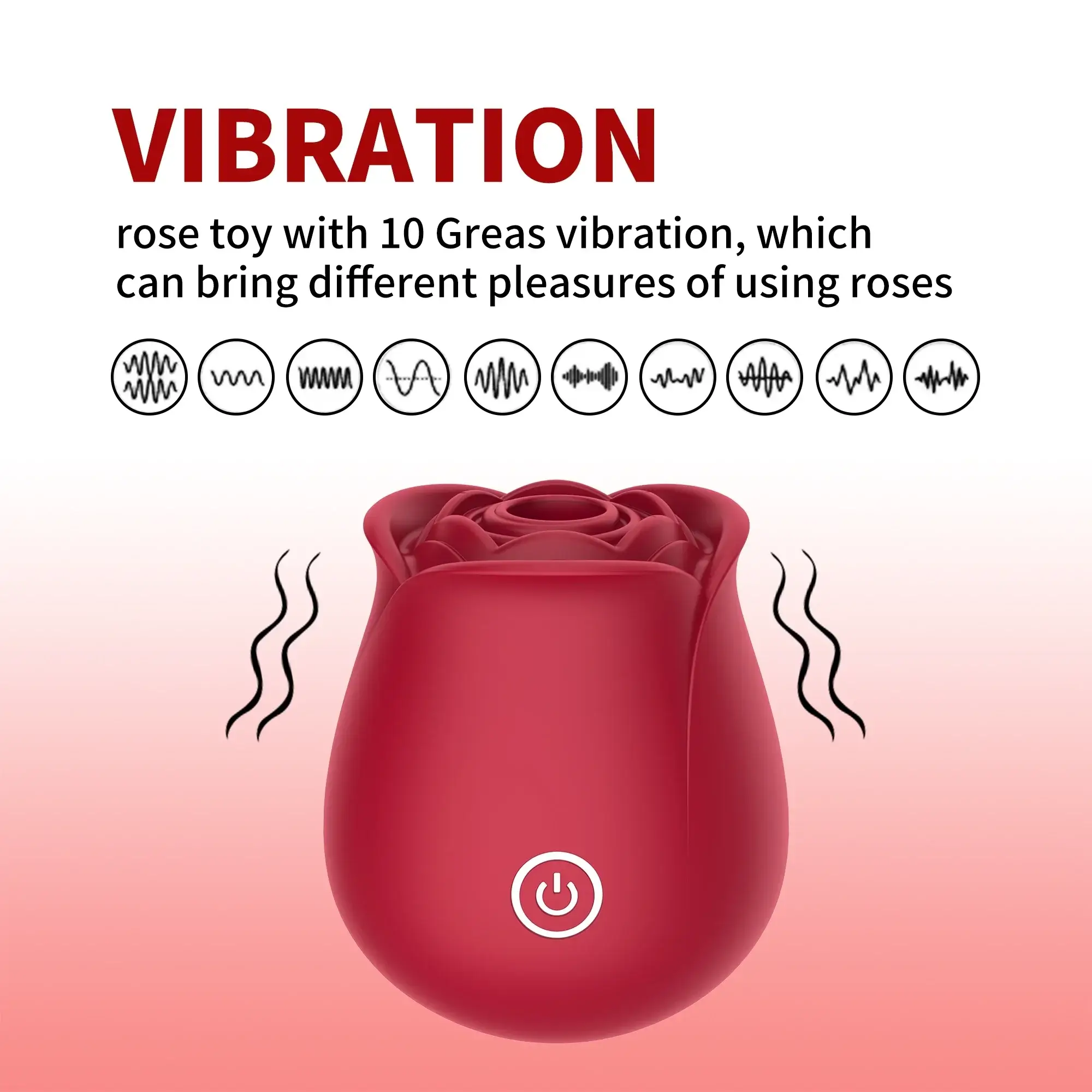 Rose Toy Classic Sucking Vibrator - Image 36