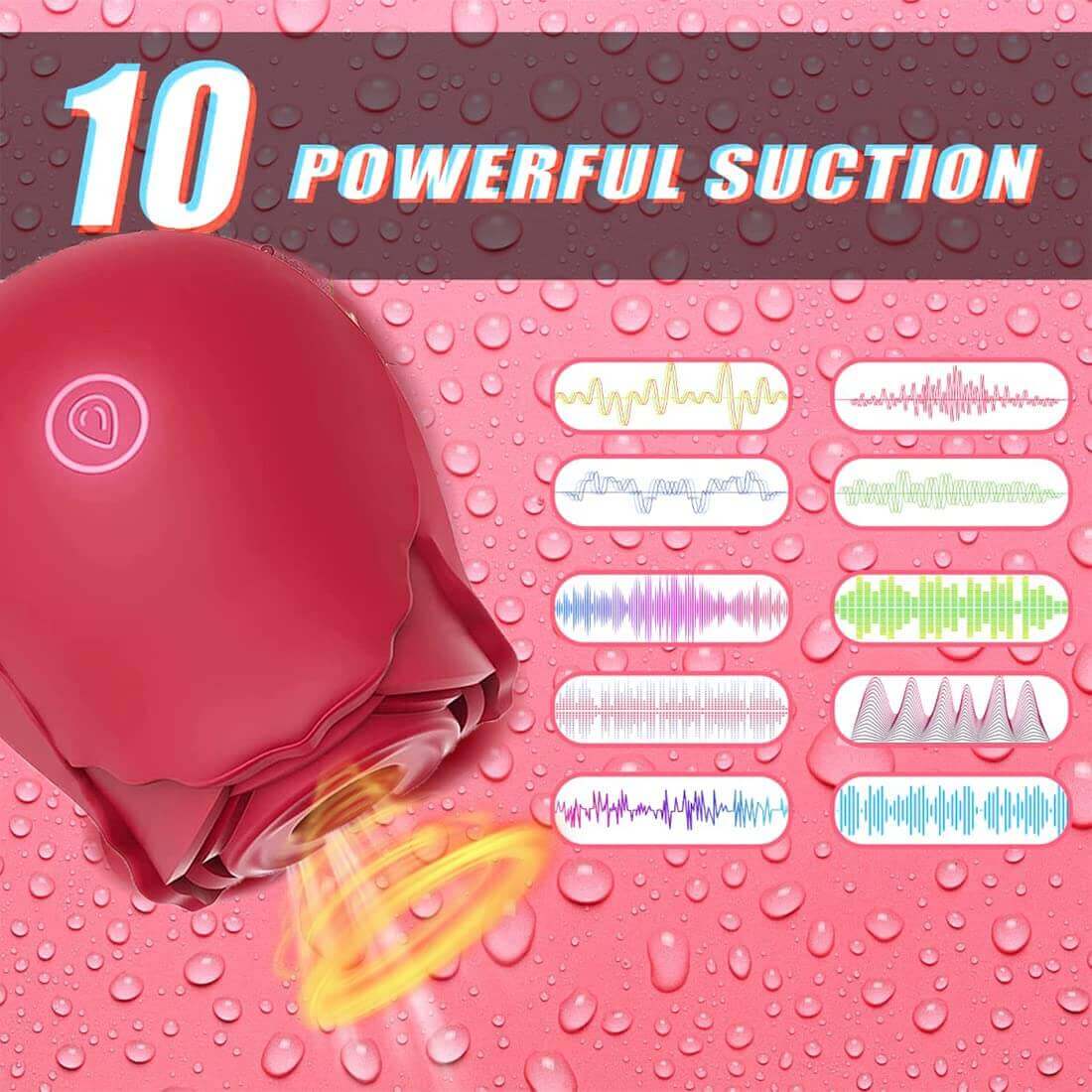 Rose Toy Classic Sucking Vibrator - Image 25