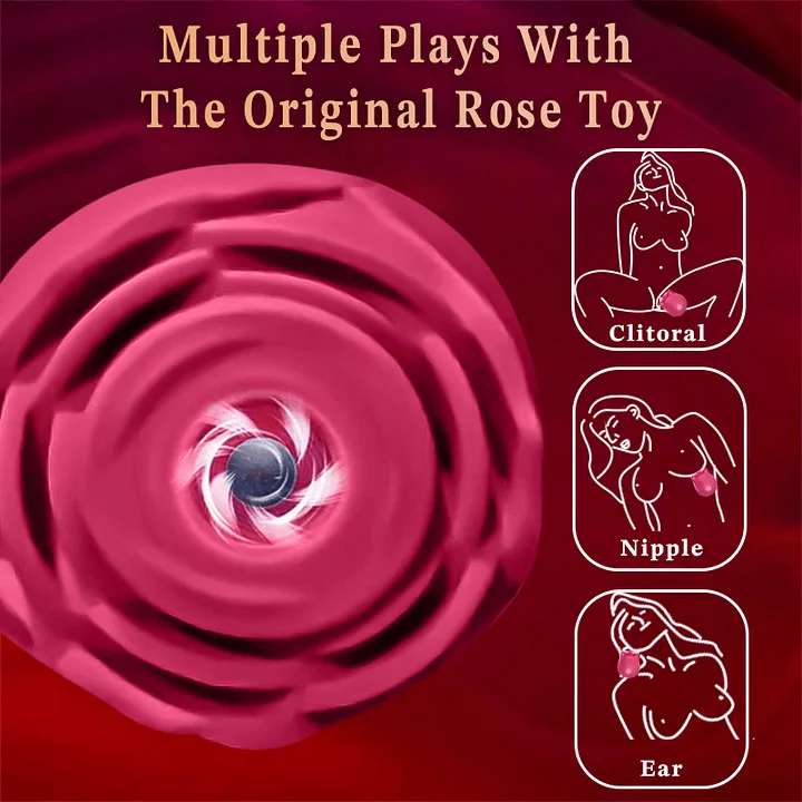 Rose Toy Classic Sucking Vibrator - Image 3