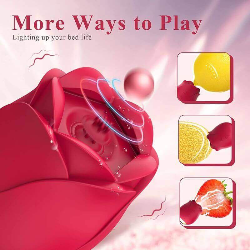 Female Rose Toy: G-Spot Vibes - 9 Modes for Tailored Pleasure - Image 8