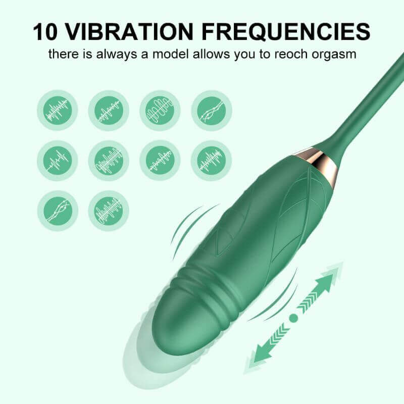 Green Rose Toy Extendo: Dual Sensations, Ultimate Pleasure - Image 4