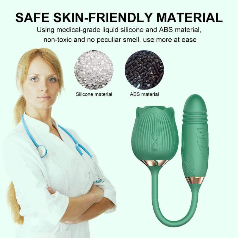 Green Rose Toy Extendo: Dual Sensations, Ultimate Pleasure - Image 5