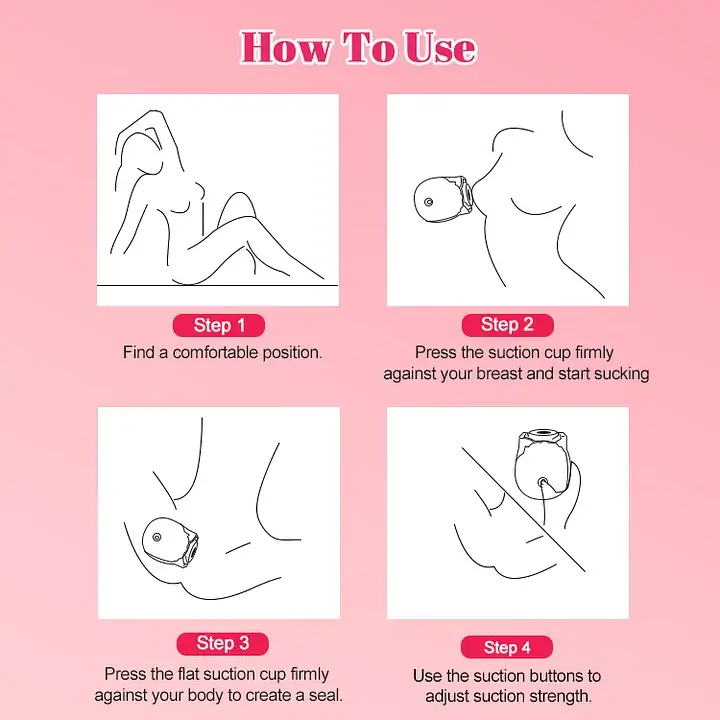 Luminous Rose Toy® Clitoral Sucker - Image 10