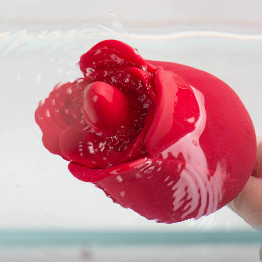 Rose Clit Licking Toy with Egg Vibrator - Image 7