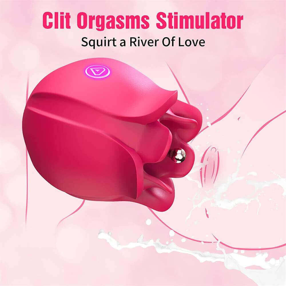 Rose Shaped Toy High-Frequency Pinpoint Nipple Clamp - Image 4