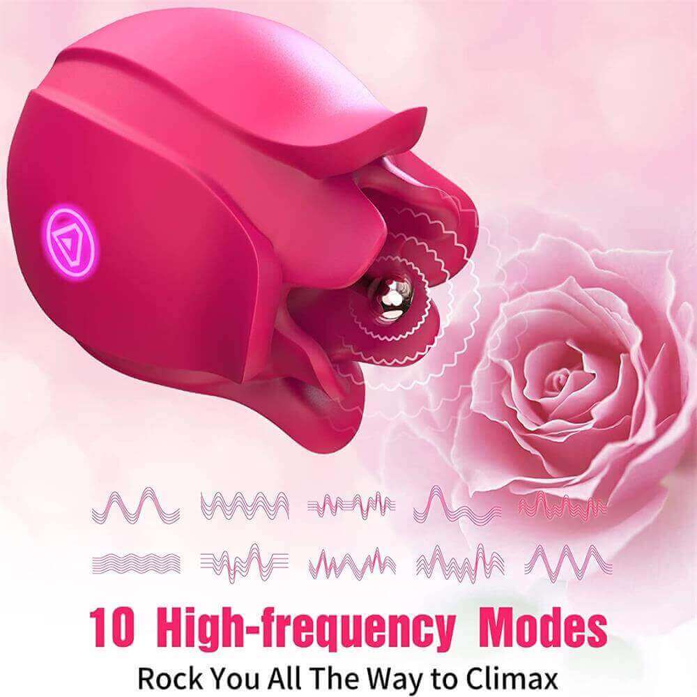Rose Shaped Toy High-Frequency Pinpoint Nipple Clamp - Image 5
