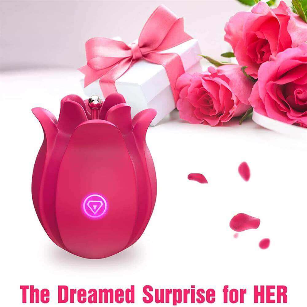 Rose Shaped Toy High-Frequency Pinpoint Nipple Clamp - Image 8