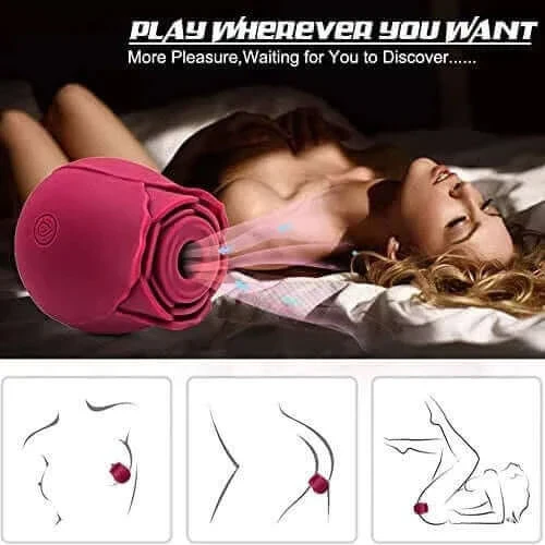 Rose Toy Classic Sucking Vibrator - Image 4