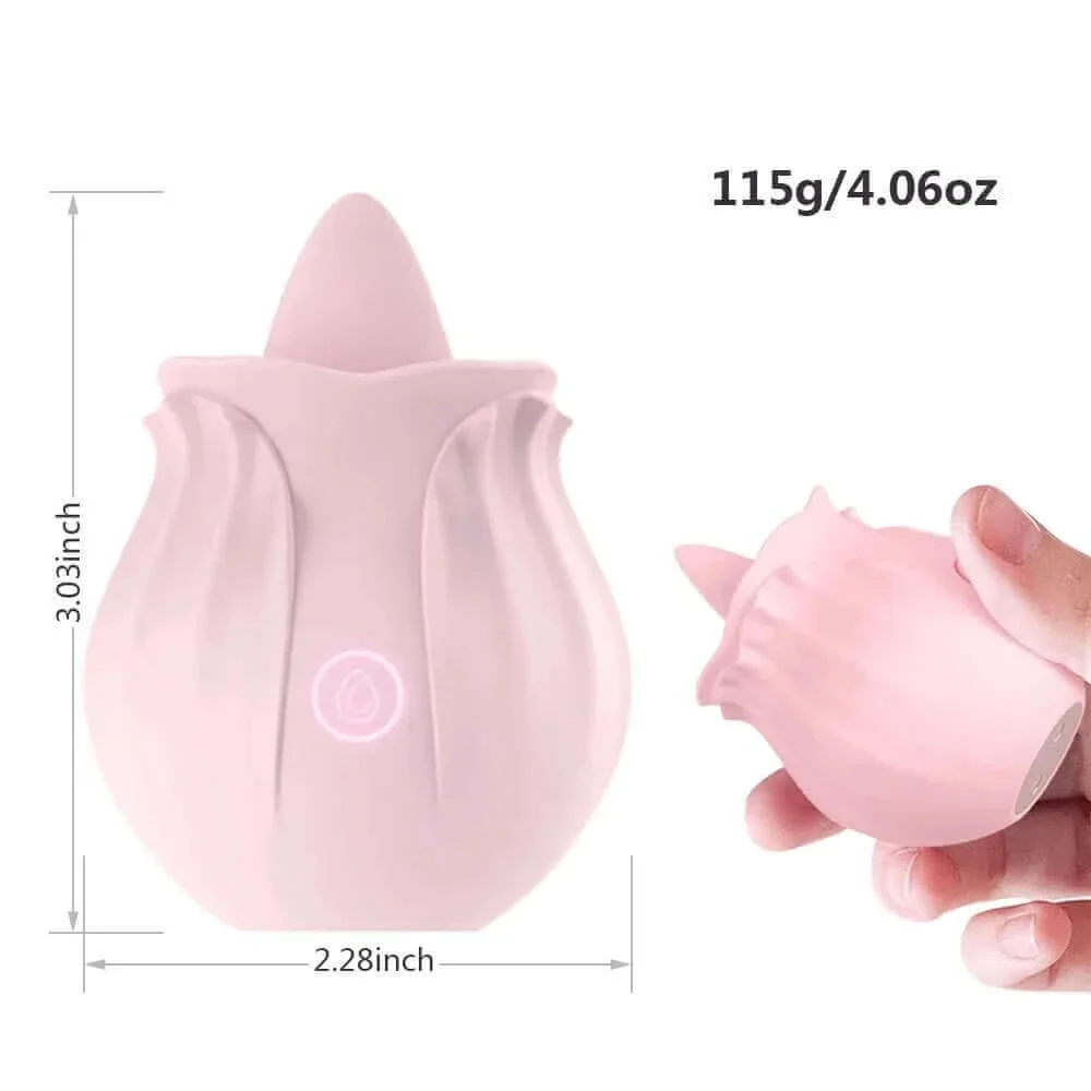 Rose with Tongue: 9-Setting Delightful Clitoral Caress - Image 6