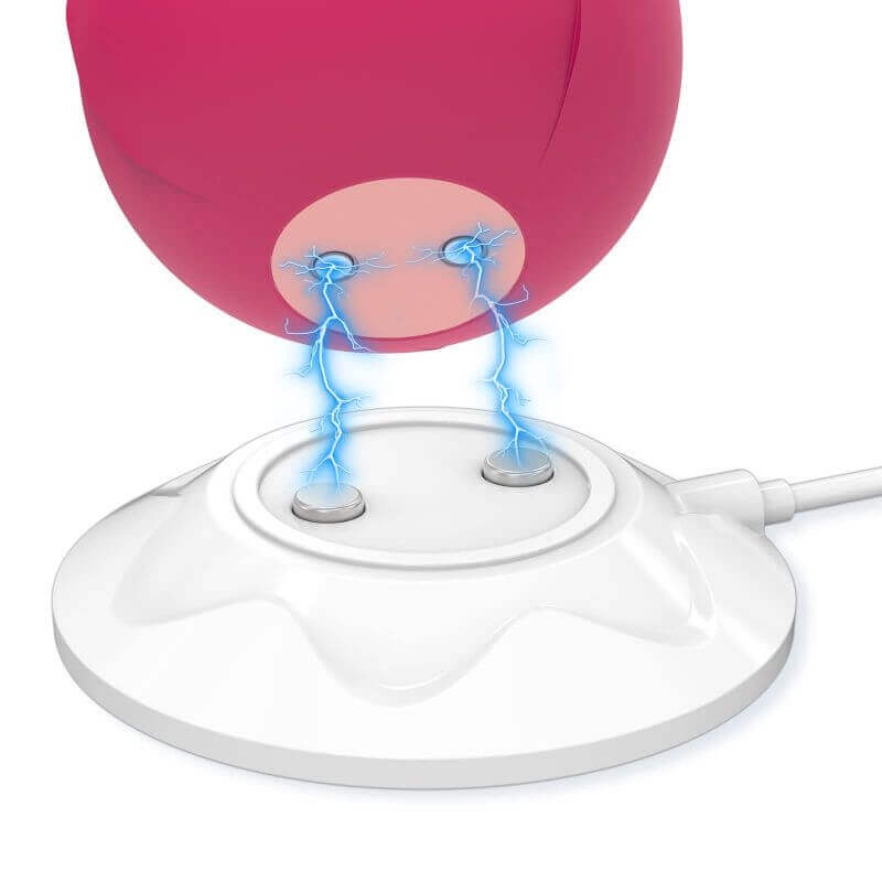 Rose Toy Charger - Fast Magnetic USB Charging with 12mm Dock Distance - Image 2