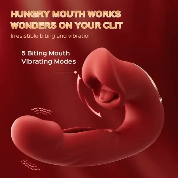 Rose Toy Tongue Licking Flapping Clit & G-spot vibrator - Image 11