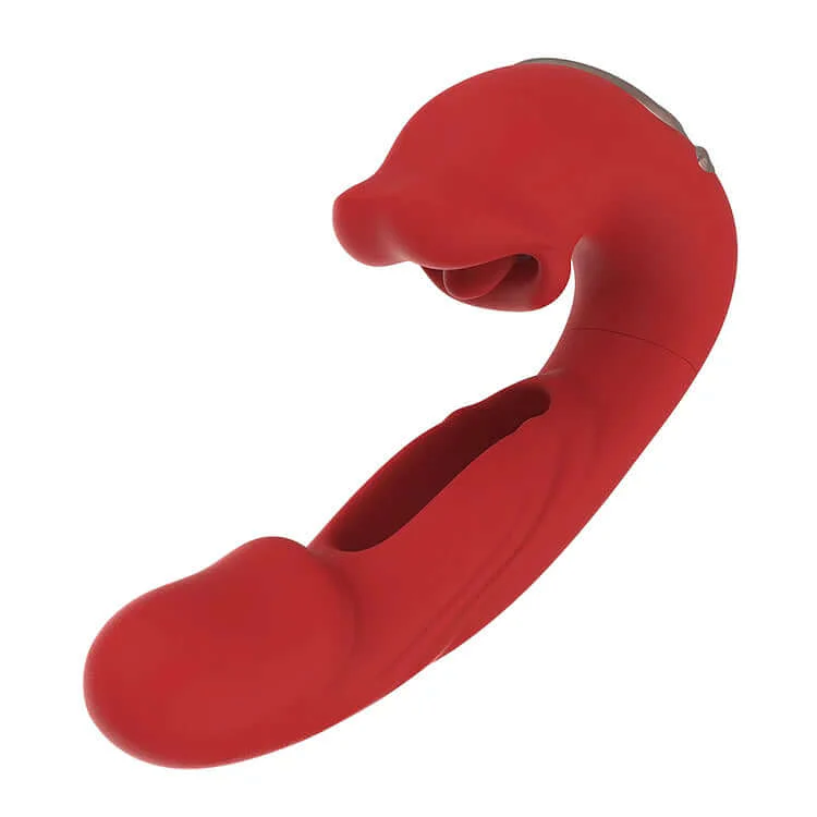 Rose Toy Tongue Licking Flapping Clit & G-spot vibrator - Image 13