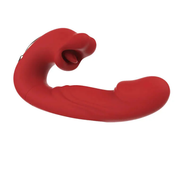 Rose Toy Tongue Licking Flapping Clit & G-spot vibrator - Image 15