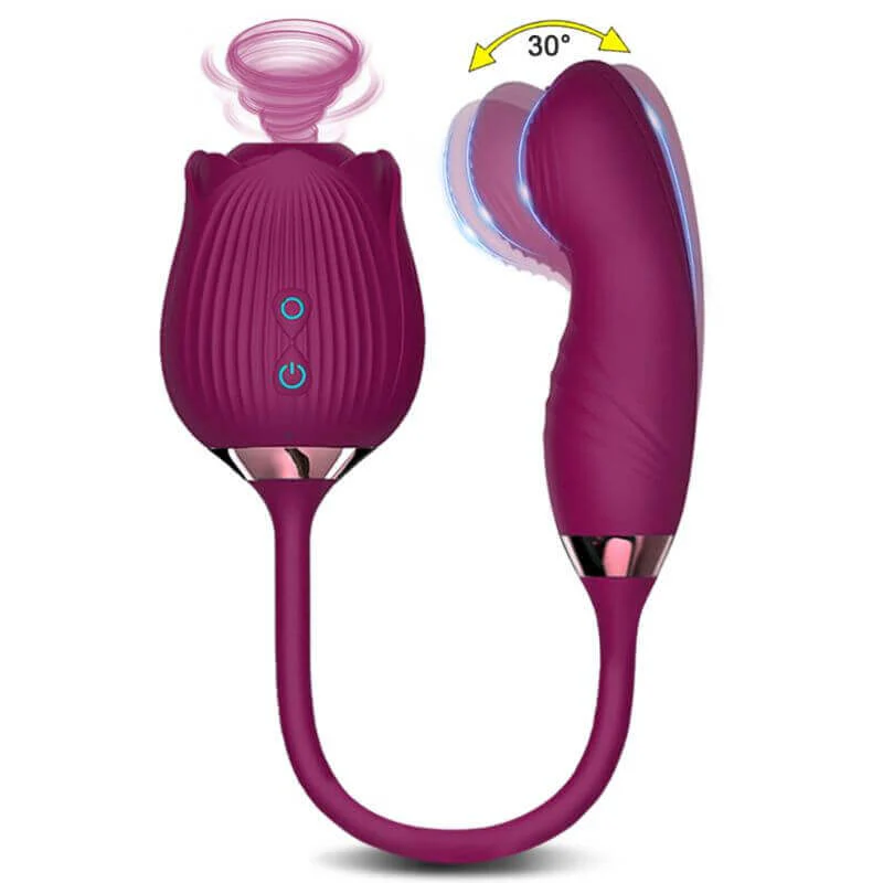 Rose toy with Dildo Extension: A Multi-Functional Delight - Image 10
