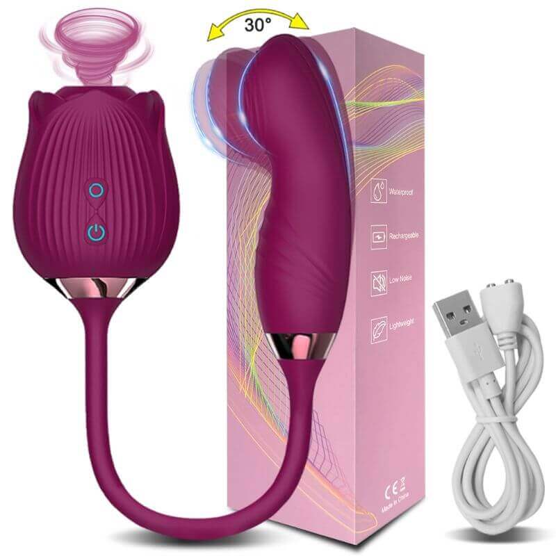Rose toy with Dildo Extension: A Multi-Functional Delight - Image 11