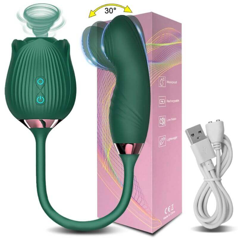 Rose toy with Dildo Extension: A Multi-Functional Delight - Image 12