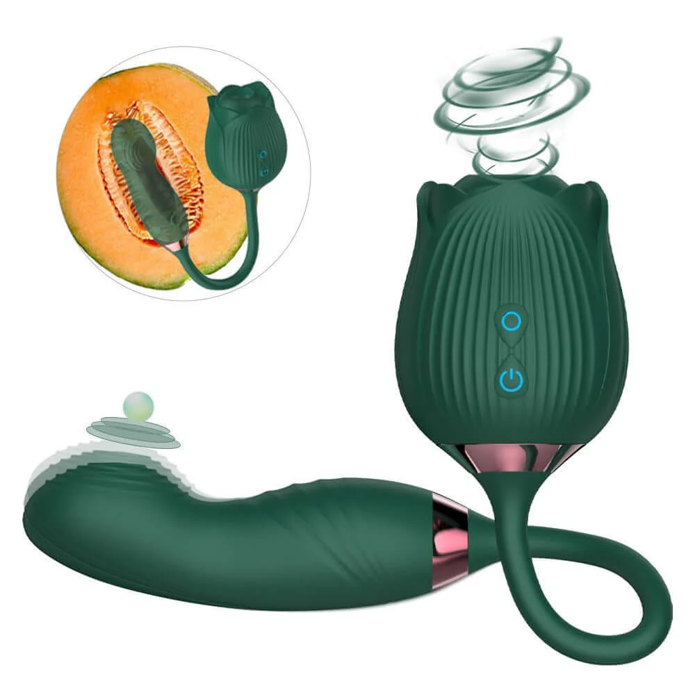Rose toy with Dildo Extension: A Multi-Functional Delight - Image 15