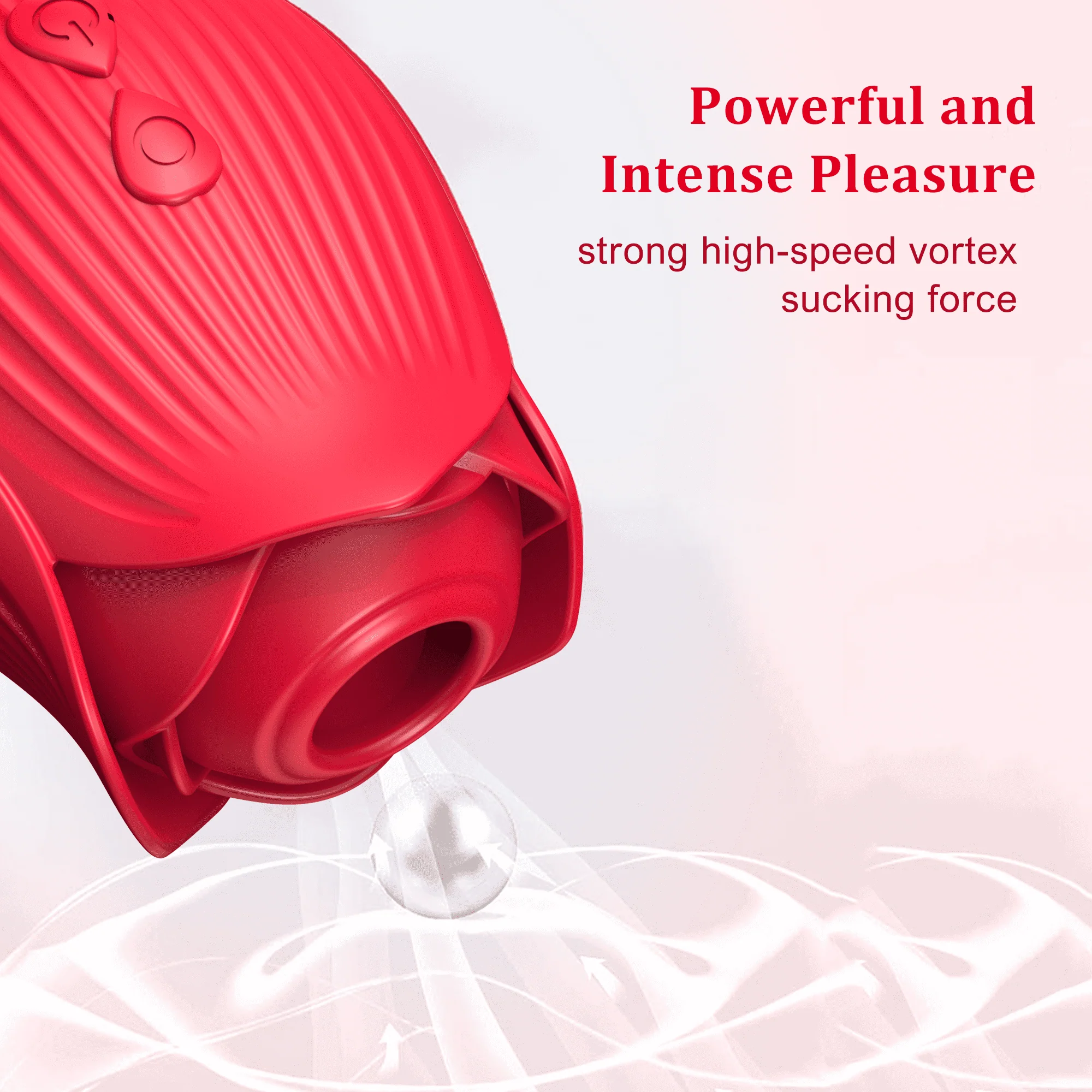 Rose Vibrator 2 in 1 Rose Toy With A Thrusting Dildo - Image 21