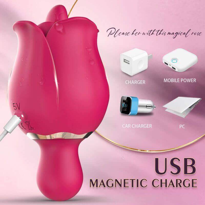 Rose Vibrator: The Ultimate Tongue Sensation Experience - Image 7